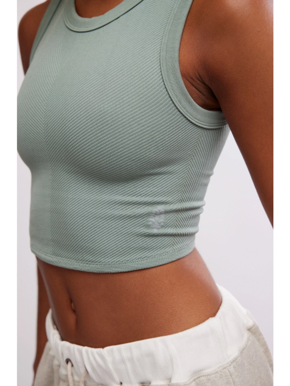 FP Movement Free Throw Muscle Tank Size M/L Color: Sage Stone